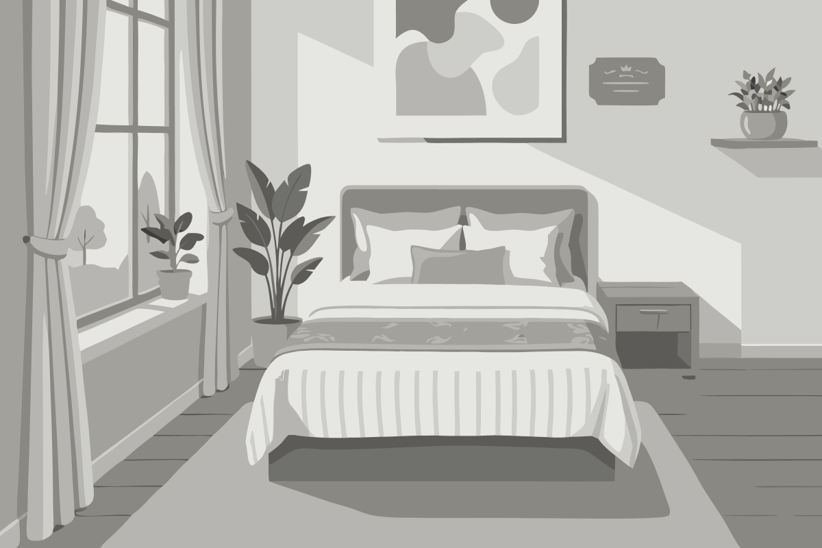 King Suite with Two King Beds - Non-Smoking
